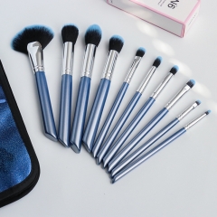 Professional 10pcs makeup brush set synthetic hair