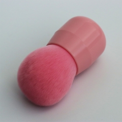 Kabuki Powder Foundation Brush Portable Loose Powder Brush Round Large Face Blush Brush