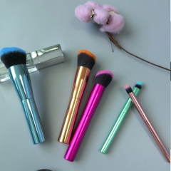 synthetic  hair makeup brush set private label cosmetic brushes