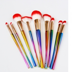 9PCS Makeup Brushes set powder face brush eyeshadow blending brush