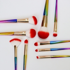 9PCS Makeup Brushes set powder face brush eyeshadow blending brush