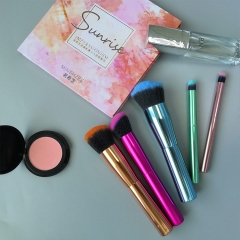 synthetic  hair makeup brush set private label cosmetic brushes