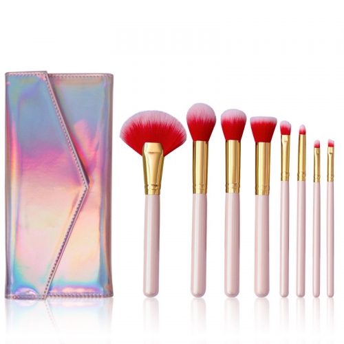 hot sale 2019 8 pcs makeup brush set vegan makeup brush