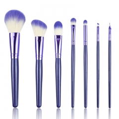 New arrival soft hair multifunctional professional noble purple makeup brushes set different shape factory supply