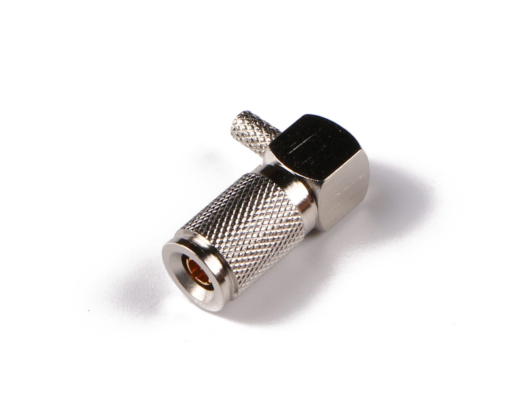 1.0/2.3(CC4) Male RA Connector for Flexible Cable