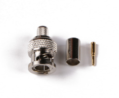 BNC Male Connector Crimp Attachment for RG Cable