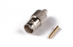 BNC Male Connector Crimp Attachment for RG Cable