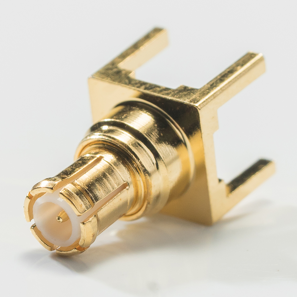 MCX Male Connector for Printed Circuits