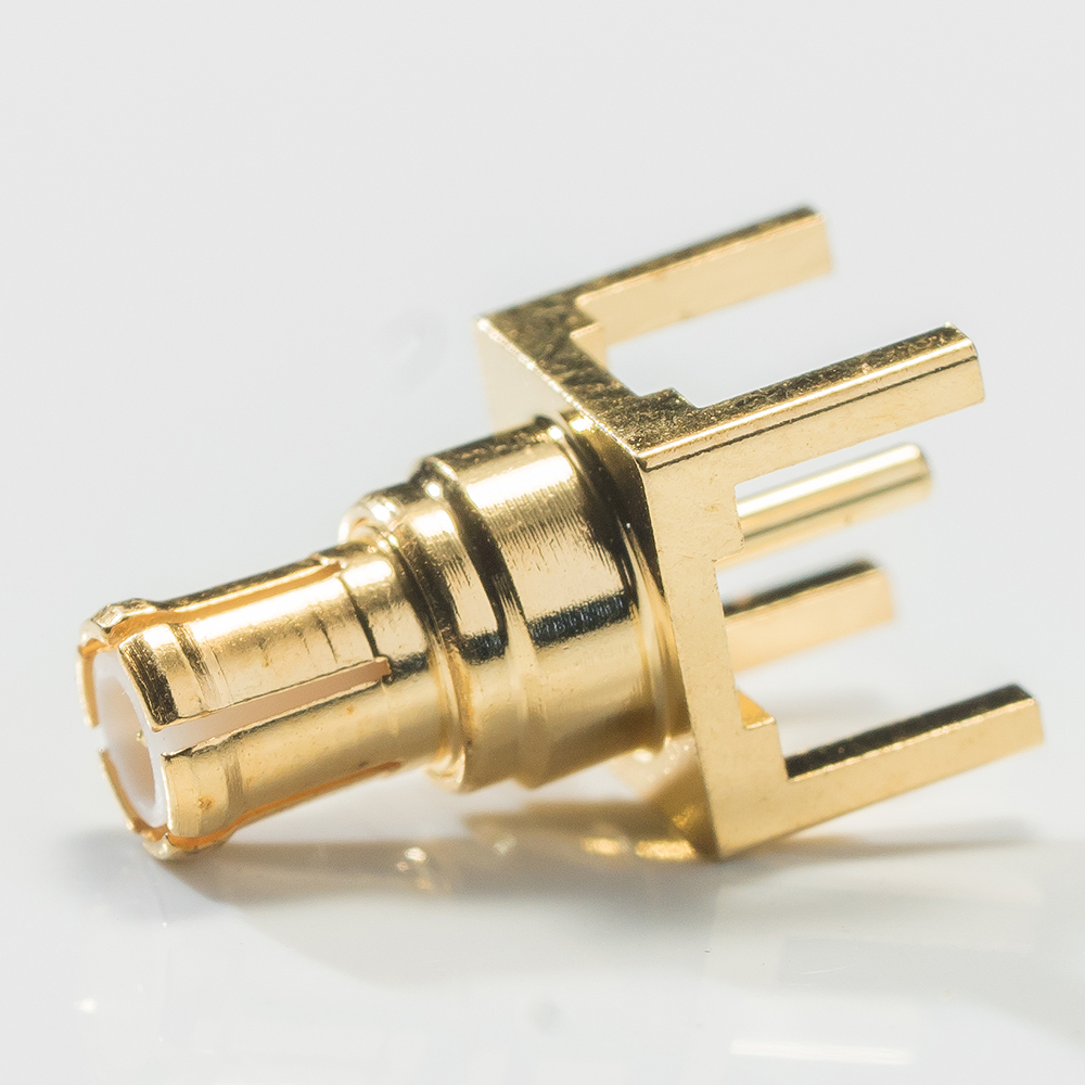 MCX Male Connector for Printed Circuits
