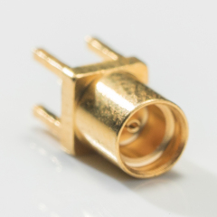 MCX Male Straight Connector for Printed Circuits