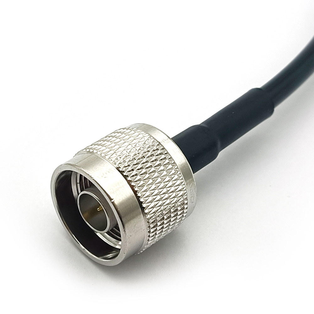 American Coaxial Industries N Type Male To Mini-UHF Male RFC195 Low Loss RF Pigtail Cable