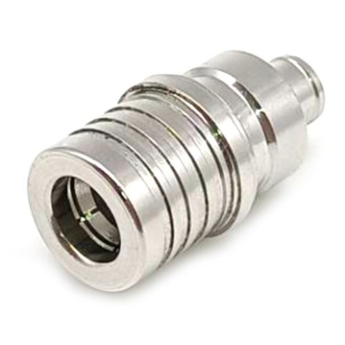 Low PIM Coaxial RF Connector QMA Male Solder to RG402 Cable