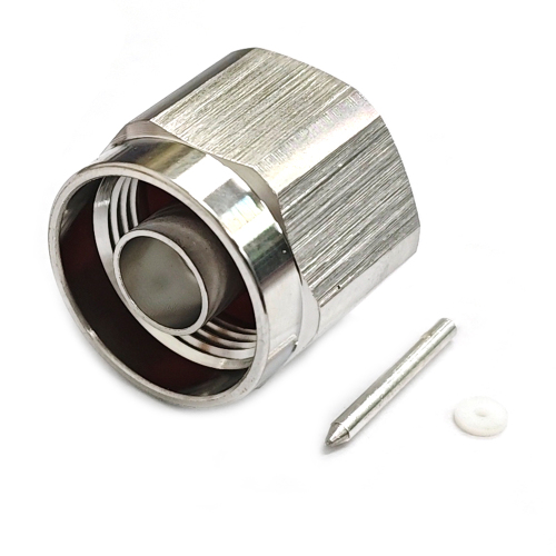 Low PIM Coaxial RF Connector N Male Solder to RG402 Cable