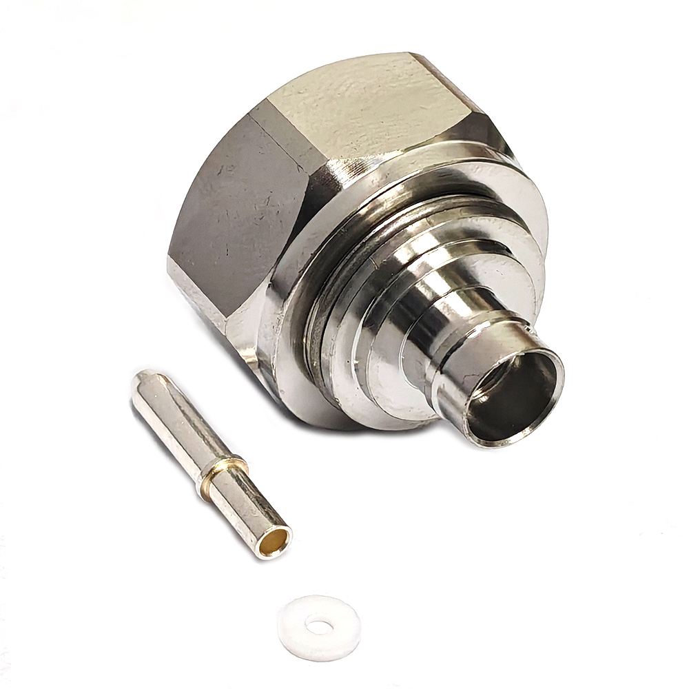 Low PIM Coaxial RF Connector 4.3-10 Male Solder to RG401 SPP-250-LLPL 1/4"S Cable