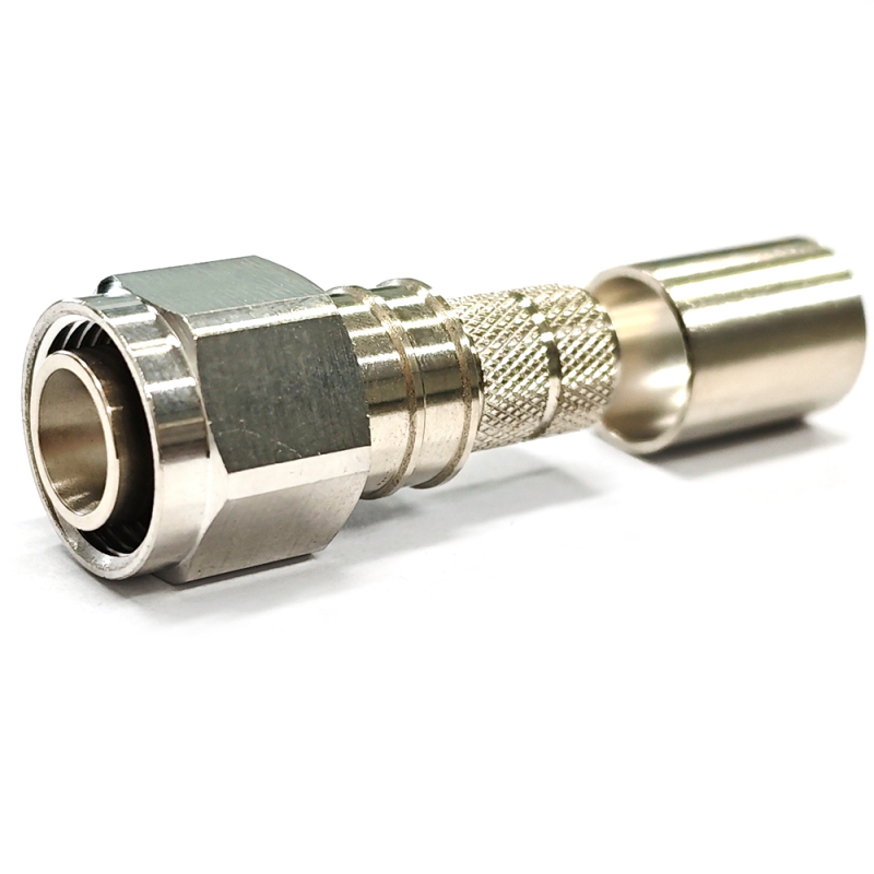 Low Loss Coaxial RF Connector 2.2-5 Male Crimp for LMR400 RG8 Cable