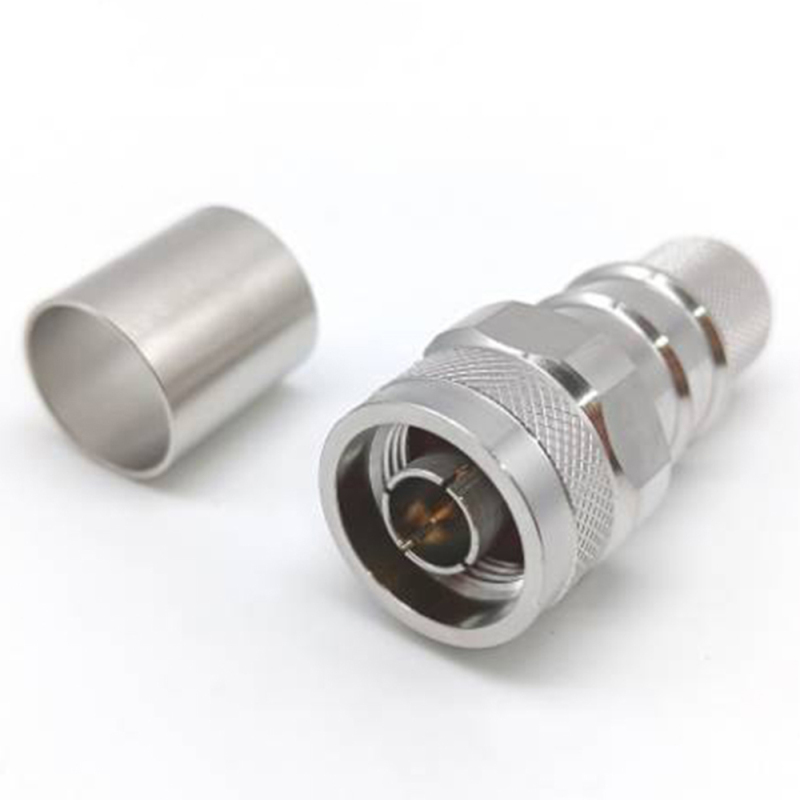 Low Loss Coaxial RF Connector N Male Crimp for LMR600 Cable