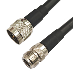 Low Loss RN400 N Male to N Female RF Cable Assembly