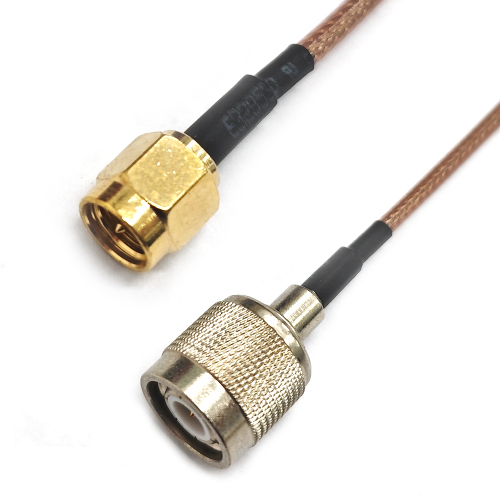 Low Loss RG178 SMA Male to TNC Male RF Cable Assembly