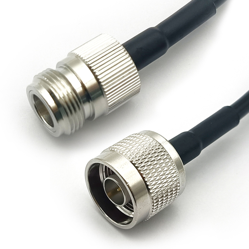 Low Loss RN195 N Male to N Female RF Cable Assembly