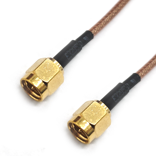 Low Loss RG178 SMA Male to SMA Male RF Cable Assembly