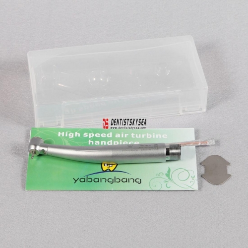 Dental High Speed Fiber Optic Handpiece Standard Head Push Button YBB 2-Hole