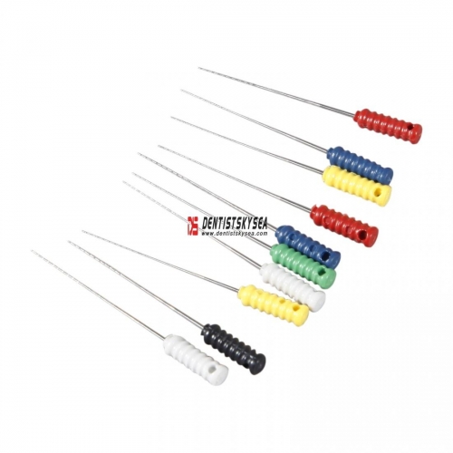 1 Pack Dental Barbed Broaches #1-6 Assorted Endodontic Root Canal File 25mm