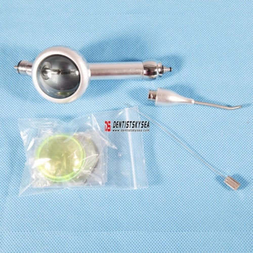 Dental Polishing Air Prophy Unit Teeth Polisher Handpiece Jet Gun 4/2 Holes B