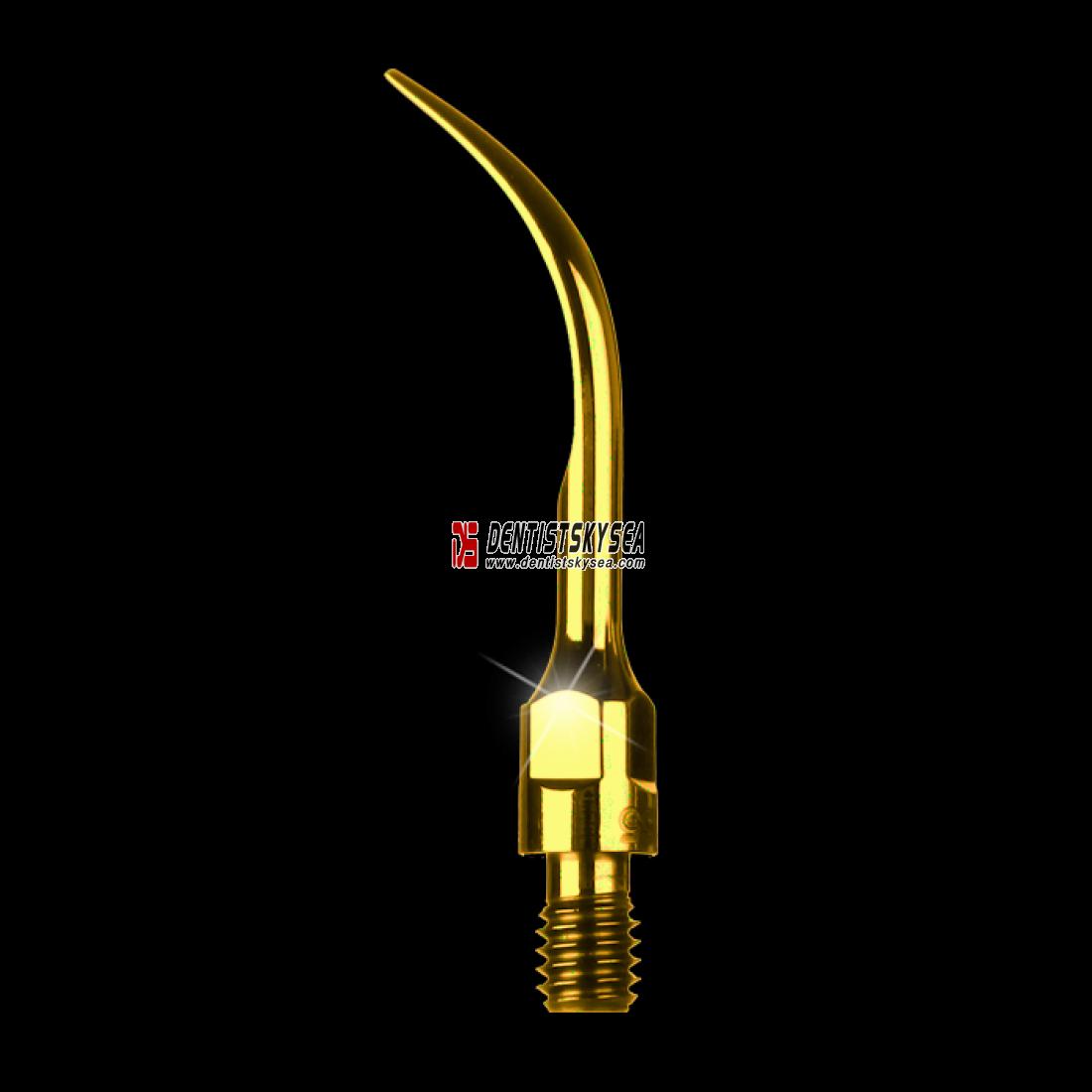Dental Lab Scaler Scaling Tips FOR Sirona GS5T golden color
