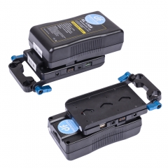 VFU1 DIGITALFOTO Power system +USB port dslr v mount battery power adapter v lock camera video baseplate for Studio Light Rig