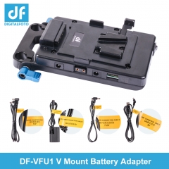 VFU1 DIGITALFOTO Power system +USB port dslr v mount battery power adapter v lock camera video baseplate for Studio Light Rig