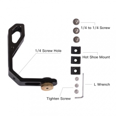 L Bracket for Gimbal Ronin S/RS2/RSC2 Crane Series