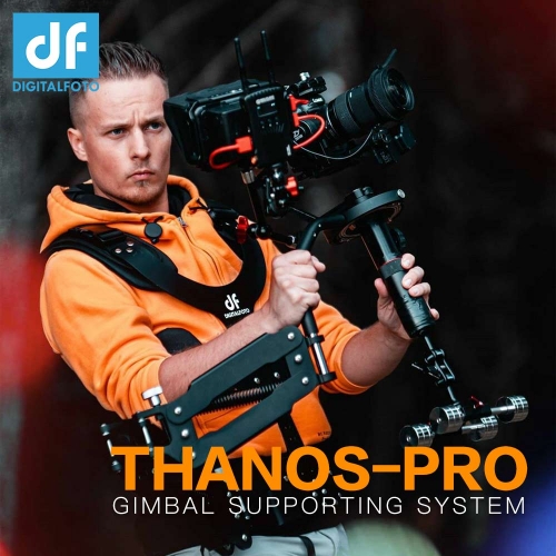 THANOS-PRO Gimbal Support Vest with Z Axis Spring Arm for DJI Ronin S Zhiyun Crane 2 Moza Air 2 PK Tiffen Steadicam Steadimate S