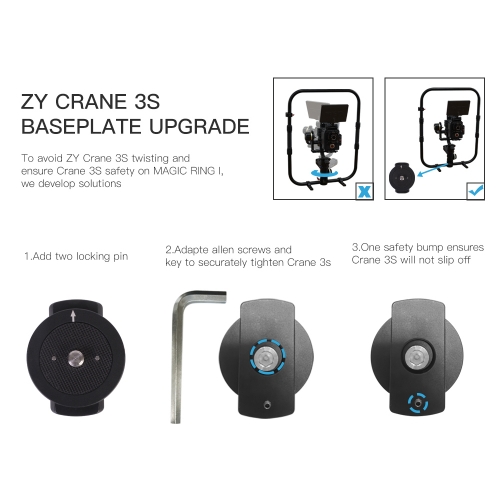 Universal Ring/ZHIYU CRANE 3S RING