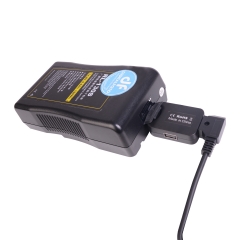 V Mount Battery Adapter with D-Tap Port USB Interface DC port