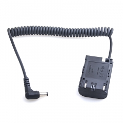 Canon LP-E6 full decoding Dummy battery (Coiled cable)