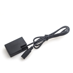 Canon LP-E17 (DR-E18) Dummy battery (straight cable)