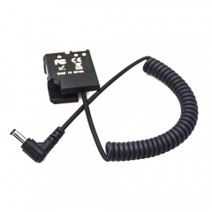 Nikon EN-EL14 full decoding Dummy battery (Coiled cable)