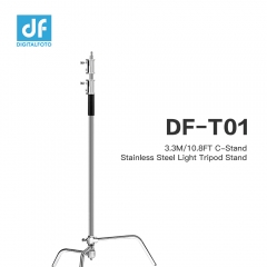 3.3M/10.8FT C-Stand Stainless Steel Light Tripod Stand