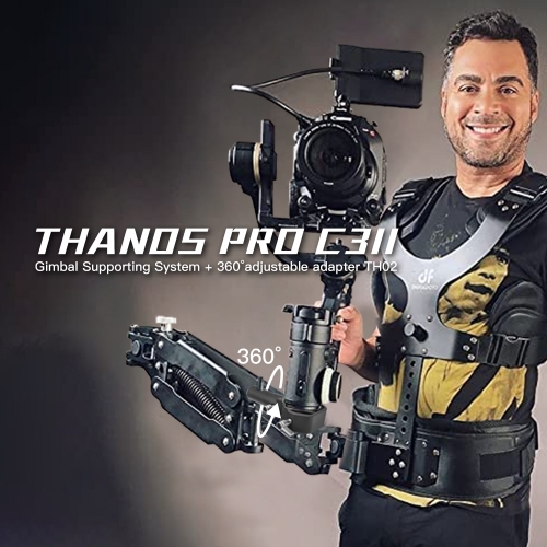 5-12.5KG Steadicam Vest Arm with TH02 Adapter for ZY Crane3S DJI RS2 RS3 PRO Ronin 4D