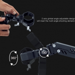 Compact Tiltable Universal Single Handle Gimbal Supporting Vest System for DJI RS2 RS3 PRO ZHIYUN ETC