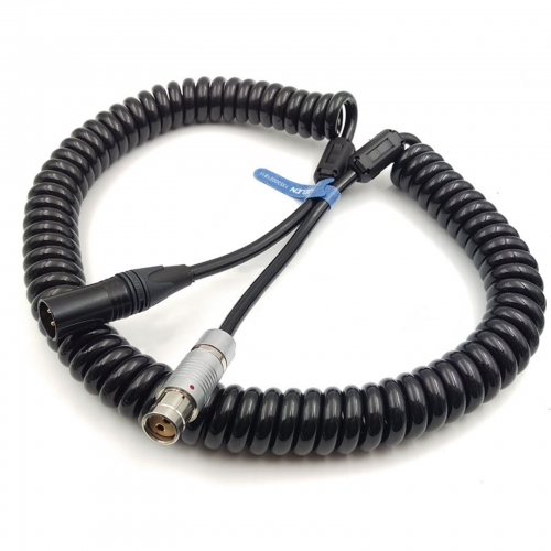 AR47 3 pin XLR to 2 pin hole female power cable of Power station to ARRI ALEXA SXT