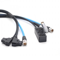 2m D-Tap to 8-Pin LEMO power cable for ARRI ALEXA mini/Amira +Canare 3G 6G 12G SDI Cable+D-Tap Splitter Cable