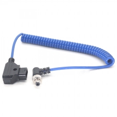 35-50cm DC 2.5 to D-tap Coiled Cable