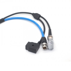 2m D-tap male to ARRI ALEXA mini/Amira Power Cable+D Tap female 2 in 1 with Canare 3G 6G 12G SDI cable