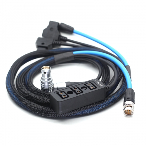 EXT 7 Pin to 4 Dtap Power Splitter Cable for ARRI Alexa Mini – Photo &  Video Gears
