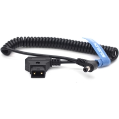 0.35-0.5m 12V D-Tap to DC2.5 Power Coiled Cable for Monitor