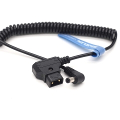 0.35-0.5m 12V D-Tap to DC2.5 Power Coiled Cable for Monitor