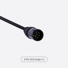 145cm 4 Pin XLR Male to 4 Pin XLR Female Power Cable