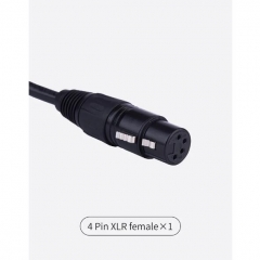47cm 4 Pin XLR to DC Port Power Cable (5.5×2.1×10mm)