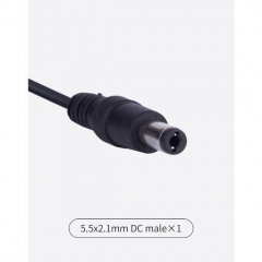 47cm 4 Pin XLR to DC Port Power Cable (5.5×2.1×10mm)